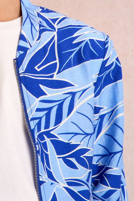 Veste bomber imprimée Blue belize 5 - vertbaudet enfant 