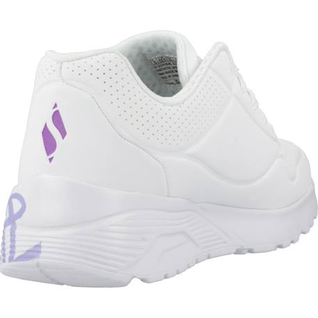 Baskets enfant fille légère souple Blanc+Blanc multicolore 3 - vertbaudet enfant 