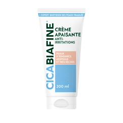 Puériculture-Cica - crème apaisante anti-irritations (tube de 200 ml) – crème hydratante pour peaux à à tendance atopique et très sèch