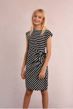 Robe t-shirt rayée  - vertbaudet enfant