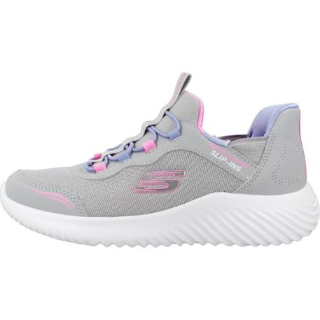 Basket bounder simple cut slip-ins Gris+Rose+Violet+Violet lavande 2 - vertbaudet enfant 