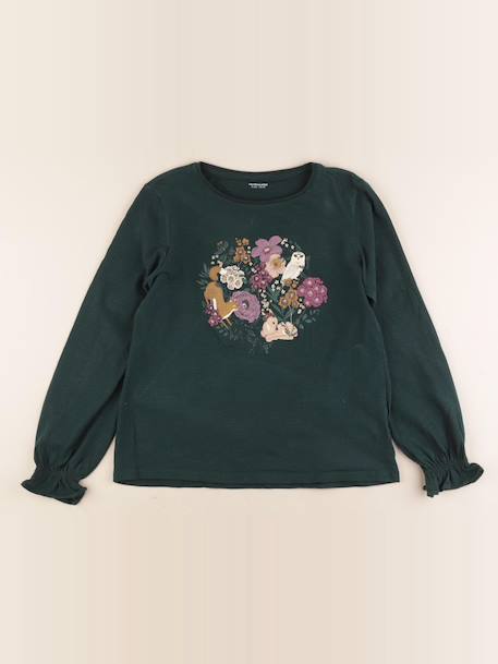 Tee-shirt - 12 ans Vert 1 - vertbaudet enfant 