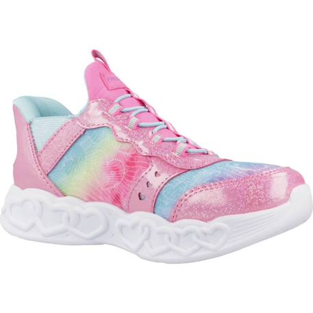 Basket slip-in infinite Gris multicolore+Rose 11 - vertbaudet enfant 