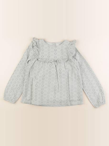 Blouse - 10 ans Vert 1 - vertbaudet enfant 