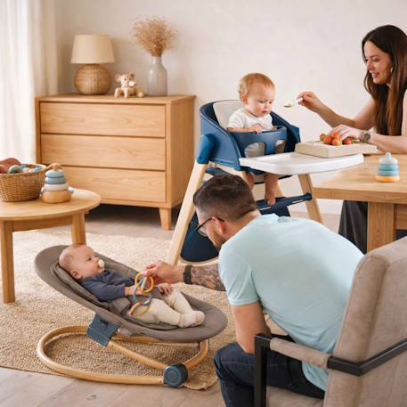 Transat bébé grow with me Blanc+Gris 9 - vertbaudet enfant 