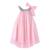 Robe demoiselle d'honneur  col liberty   alizée Jaune fleuri rose bleu+Rose fleuri multicolore 9 - vertbaudet enfant 