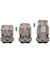 Siège auto isofix r129 i-size 76-150 cm softness© olymp pro Cappuccino+Carbon+Garden+Ocean+Passion 2 - vertbaudet enfant 