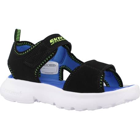 Sandales garçon Noir+Rouge 5 - vertbaudet enfant 