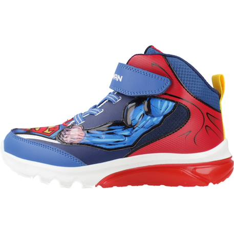 Basket ciberdron boy Bleu et rouge 2 - vertbaudet enfant 