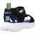 Sandales garçon Noir+Rouge 3 - vertbaudet enfant 