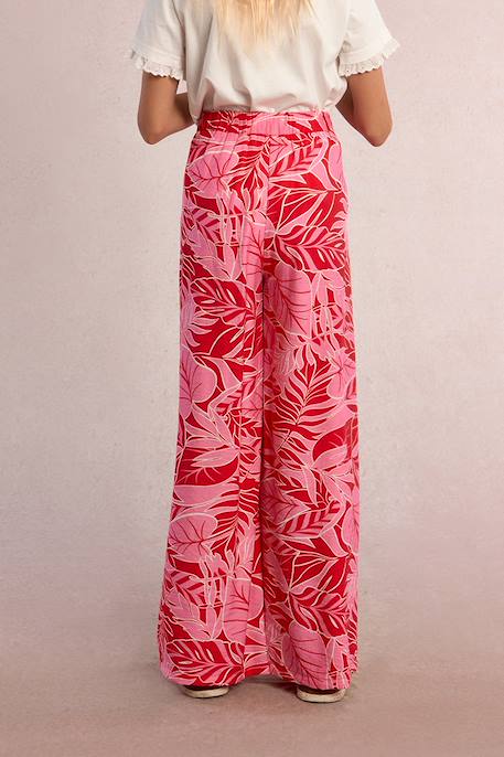 Pantalon imprimé Blue belize+Red belize 7 - vertbaudet enfant 