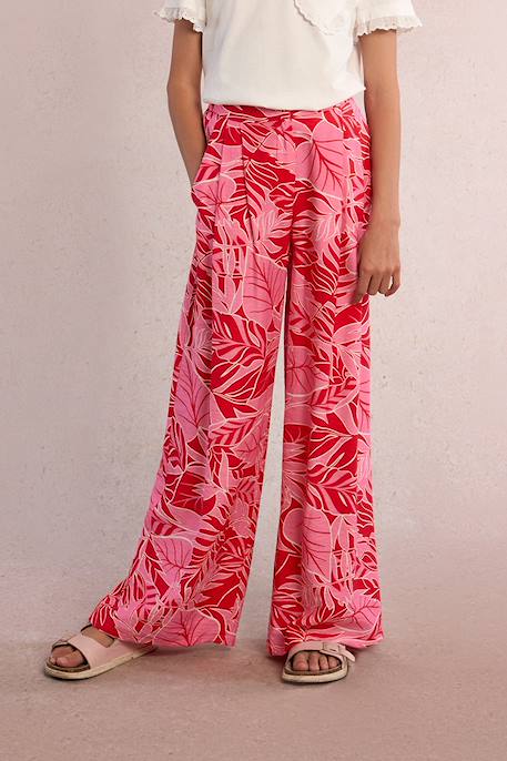 Pantalon imprimé Blue belize+Red belize 8 - vertbaudet enfant 