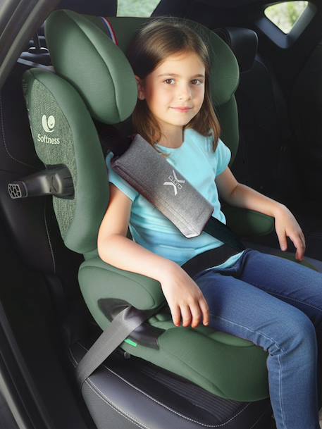 Réhausseur inclinable isofix r129 i-size 100-150 cm softness® eliseo Cappuccino+Carbon+Garden+Ocean+Passion 18 - vertbaudet enfant 