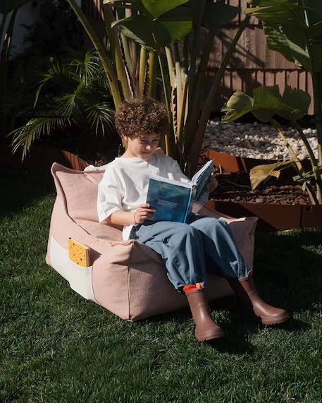 Pouf poire extérieur enfant outdoor beanbag chair Azure+Dune+Herba+Pomegranate+Seashell+Terra 25 - vertbaudet enfant 