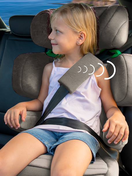 Réhausseur isofix r129 100-150 cm softness® renofix2 Cappuccino+Carbon+Garden+Ocean+Passion+Quartz 4 - vertbaudet enfant 