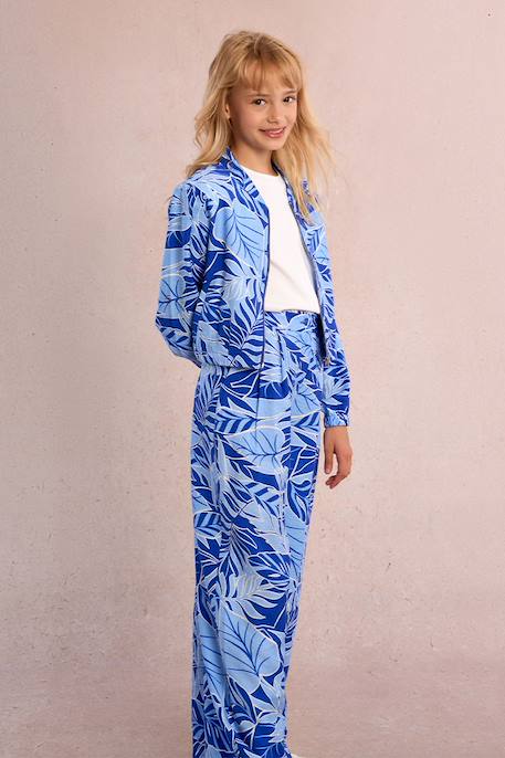 Veste bomber imprimée Blue belize 3 - vertbaudet enfant 
