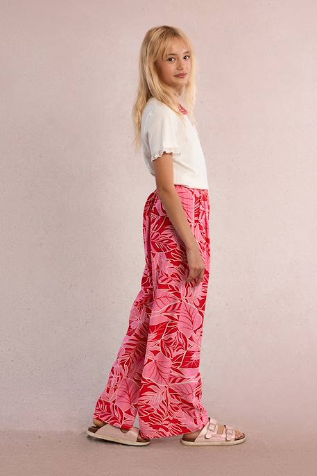 Pantalon imprimé Blue belize+Red belize 9 - vertbaudet enfant 
