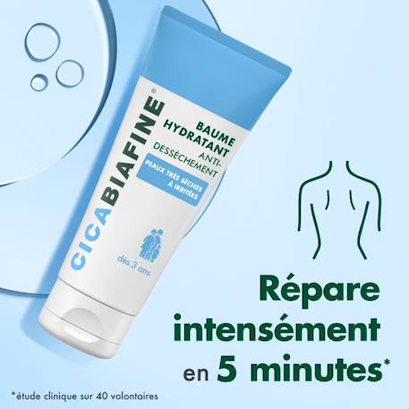 Cica – baume hydratant (tube de 200 ml) – soin hydratant quotidien pour peaux fragiles et très sèches – baume corps avec MULTICOLORE 3 - vertbaudet enfant 