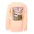 Sweat enfant logo fleece crew tropical peac Orange 2 - vertbaudet enfant 