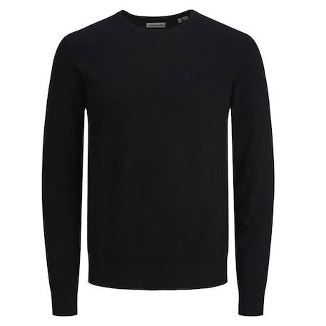 Pull garçon knit neck Beige+Marine+Noir 6 - vertbaudet enfant 