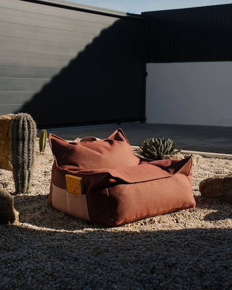 Pouf poire extérieur enfant outdoor beanbag chair Azure+Dune+Herba+Pomegranate+Seashell+Terra 20 - vertbaudet enfant 