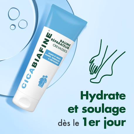 Cica - baume crevasses réparateur (tube de 50 ml) – baume hydratant pour mains et pieds crevassés – répare en 7 jours et MULTICOLORE 3 - vertbaudet enfant 