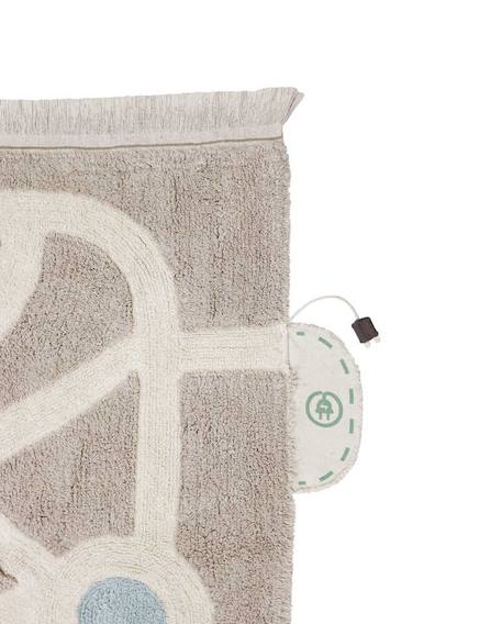 Tapis enfant lavable en coton ecocity Gris 4 - vertbaudet enfant 