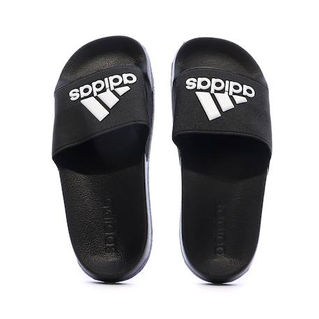 Claquettes enfant/junior adilette shower b0] Noir 3 - vertbaudet enfant 