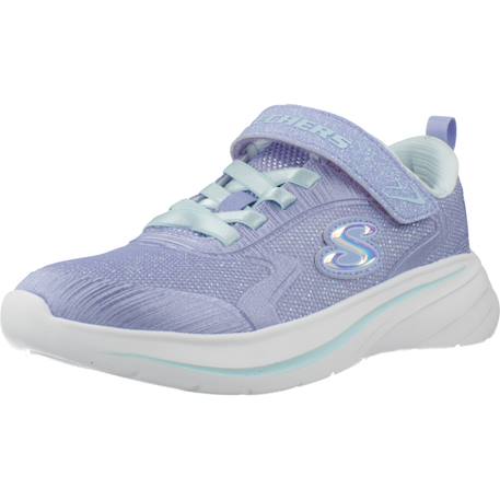 Basket fille wave 92 Blanc+Blanc nat+Bleu navy+Bleu/mauve+Noir+Rose clair+Violet 22 - vertbaudet enfant 
