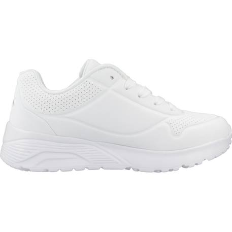 Baskets enfant fille légère souple Blanc+Blanc multicolore 1 - vertbaudet enfant 