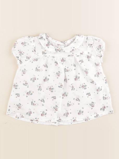 Blouse - 12 mois Blanc 1 - vertbaudet enfant 
