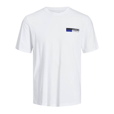 T-shirt garçon manches courtes Corpss Blanc+Marine+Noir 4 - vertbaudet enfant 