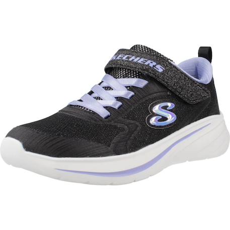 Basket fille wave 92 Blanc+Blanc nat+Bleu navy+Bleu/mauve+Noir+Rose clair+Violet 28 - vertbaudet enfant 