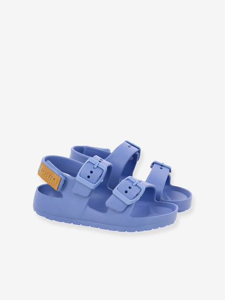 Sandales Surfy Buckles bleu ciel+violet 1 - vertbaudet enfant 