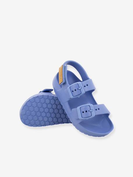 Sandales Surfy Buckles bleu ciel+violet 4 - vertbaudet enfant 