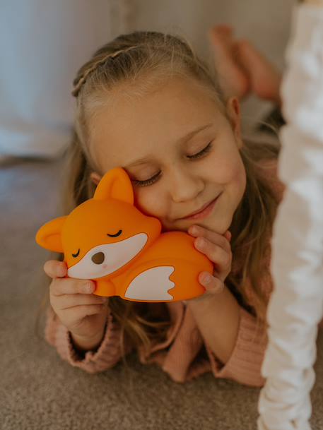 Veilleuse renard LED roux 1 - vertbaudet enfant 