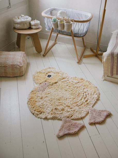 Tapis enfant forme canard jaune 1 - vertbaudet enfant 