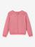 Cardigan fille points fantaisie écru+rose pâle 5 - vertbaudet enfant 
