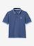 Polo brodé bleu 1 - vertbaudet enfant 