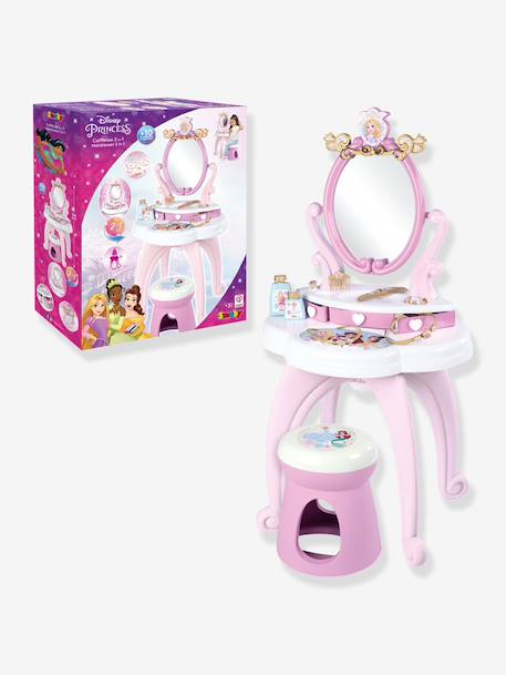 Coiffeuse 2 en 1 Disney Princess rose 4 - vertbaudet enfant 