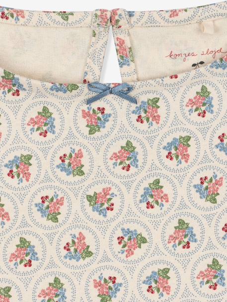 Robe longue manches volumineuses beige 3 - vertbaudet enfant 