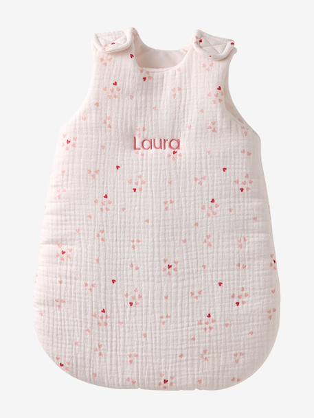 Gigoteuse poupon personnalisable Cœur fondant+Cœur fondant+Marguerite+Petit coeur+PETITES FLEURS+Retro Flower 12 - vertbaudet enfant 