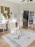 Tapis en coton Atlas bleu 1 - vertbaudet enfant 