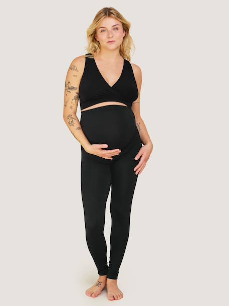 Legging de grossesse soutien ventral et dorsal intégré noir 3 - vertbaudet enfant 