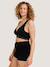 Soutien-gorge cache-coeur de grossesse et d'allaitement en coton bio Noir 5 - vertbaudet enfant 