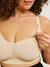 Soutien-gorge grossesse et allaitement à mémoire de forme Chair (Honey)+noir 7 - vertbaudet enfant 
