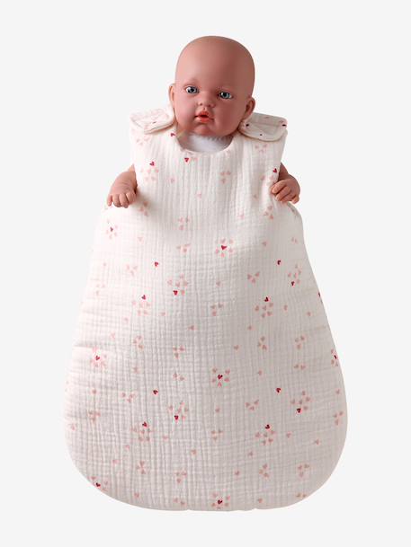 Gigoteuse poupon personnalisable Cœur fondant+Cœur fondant+Marguerite+Petit coeur+PETITES FLEURS+Retro Flower 11 - vertbaudet enfant 