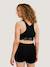 Soutien-gorge cache-coeur de grossesse et d'allaitement en coton bio Noir 6 - vertbaudet enfant 