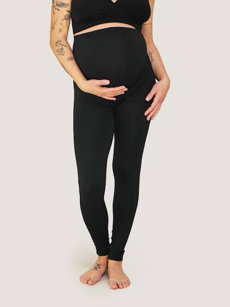 Legging de grossesse soutien ventral et dorsal intégré noir 2 - vertbaudet enfant 