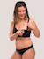 Soutien-gorge grossesse et allaitement rembourré sans coutures NOIR 4 - vertbaudet enfant 